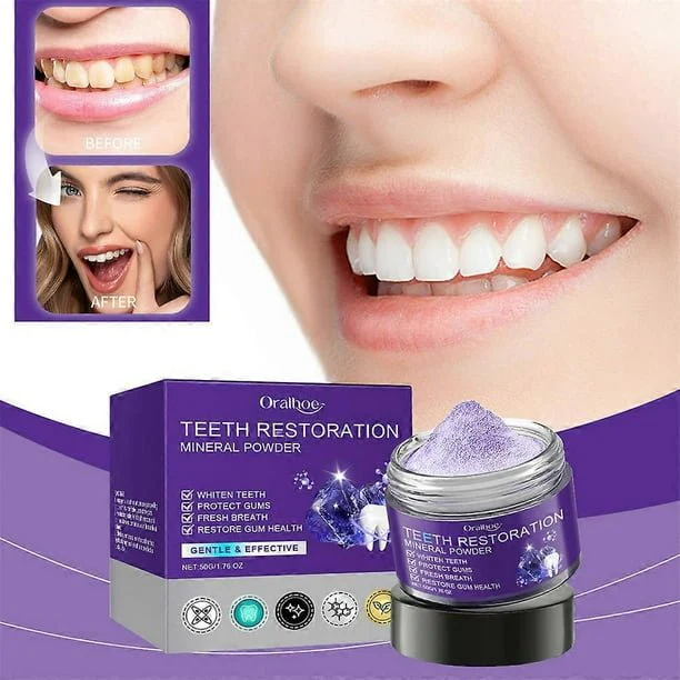 oralhoo teeth restoration mineral powder (original) oralhoo teeth restoration mineral powder (original)