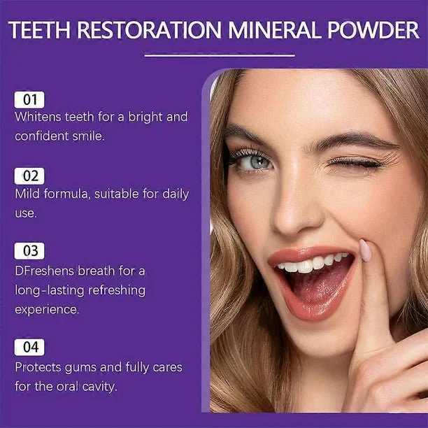 oralhoo teeth restoration mineral powder (original) oralhoo teeth restoration mineral powder (original)
