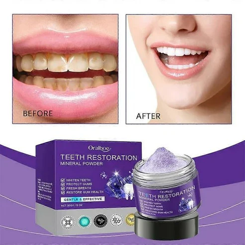 oralhoo teeth restoration mineral powder (original) oralhoo teeth restoration mineral powder (original)
