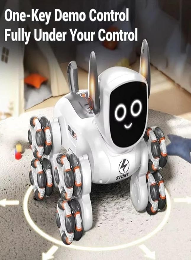 8‑wheel multi‑functional rc robot dog 8‑wheel multi‑functional rc robot dog